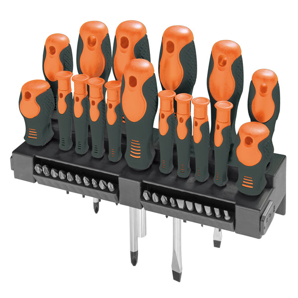 Valex - 1463898 - 37 Cacciaviti con portainserto e Bits Valex - 101872 - Conf. da 1 Pz.