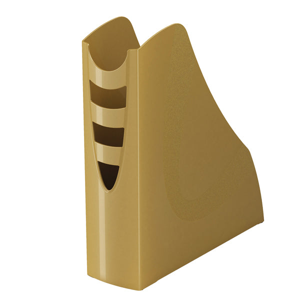 ARDA - 7118CA - Portariviste Vintage Caramel - 26,6 x 27,8 cm - dorso 7,5 cm - ocra - Arda - 101897 - Conf. da 10 Pz.