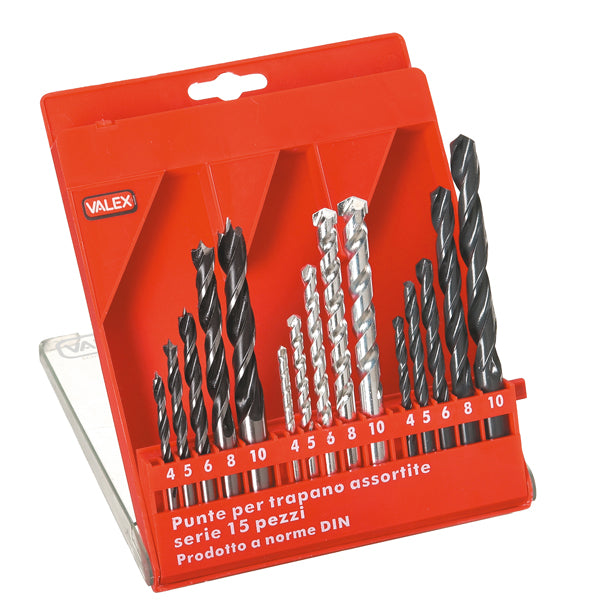 Valex - 1461176 - 15 Punte assortite Valex - 101908 - Conf. da 1 Pz.