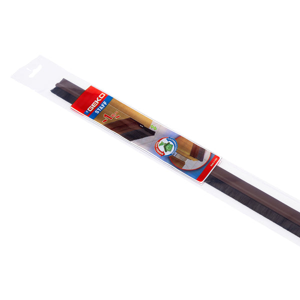 Geko - 1400-2 - Paraspifferi per porte in pvc rigido marrone 100cm STAFF Geko - 101943 - Conf. da 1 Pz.