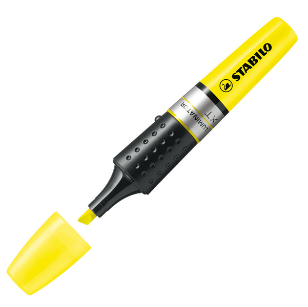 STABILO - 71-24 - Evidenziatore Stabilo Luminator - punta a scalpello - tratto da 2 - 5mm - giallo - Stabilo