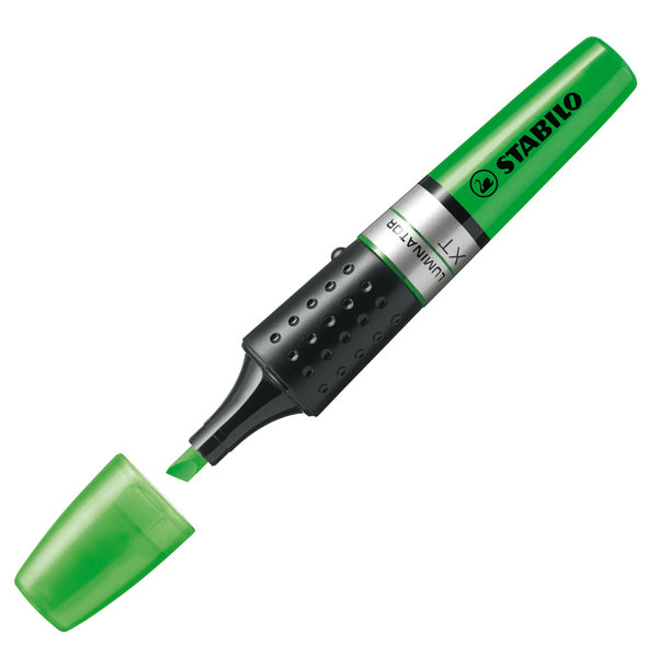 STABILO - 71-33 - Evidenziatore Stabilo Luminator - punta a scalpello - tratto 2 - 5 mm - verde - Stabilo