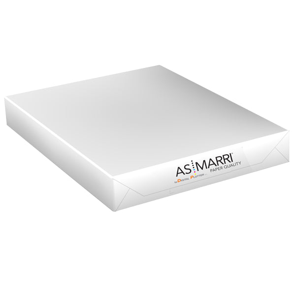 AS MARRI - 2378 - Carta PBJ.90S - per plotter inkjet - A1 - 594 x 841 mm - 90 gr -125 fogli - opaca - bianco - As Marri