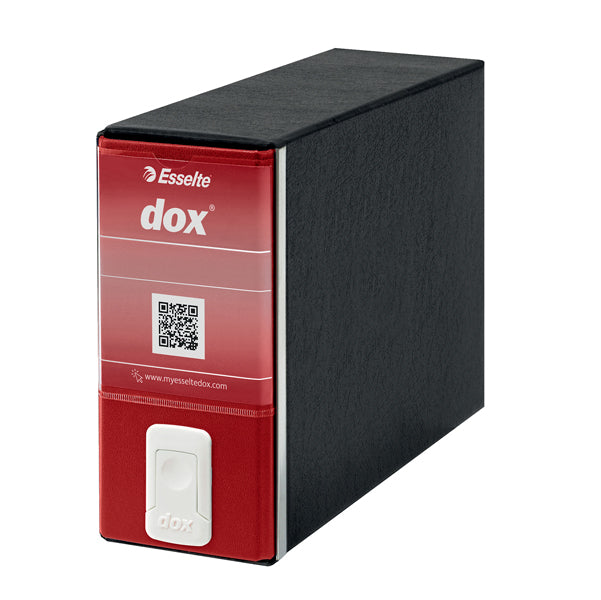 DOX - 263B1 - Registratore Dox 3 - dorso 8 cm - memorandum 23 x 18 cm - rosso - Esselte