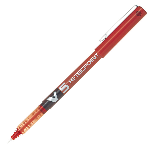 PILOT - 011692 - Roller Hi Tecpoint V5 - punta 0,5 mm - rosso - Pilot