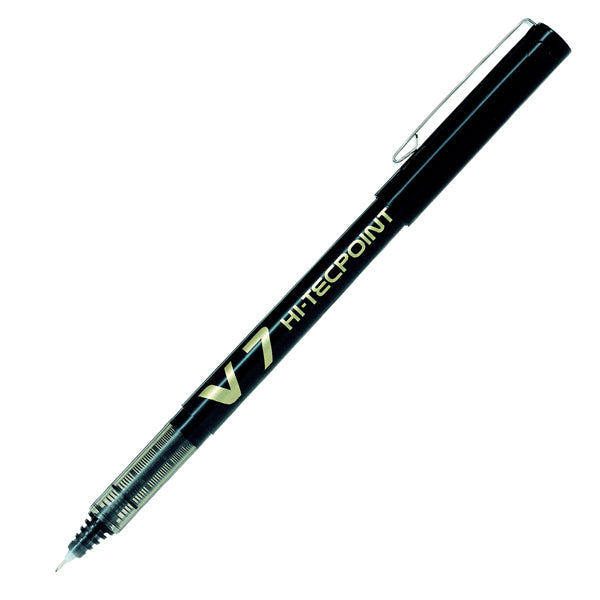 PILOT - 011710 - Roller Hi Tecpoint V7 - punta 0,7 mm - nero - Pilot