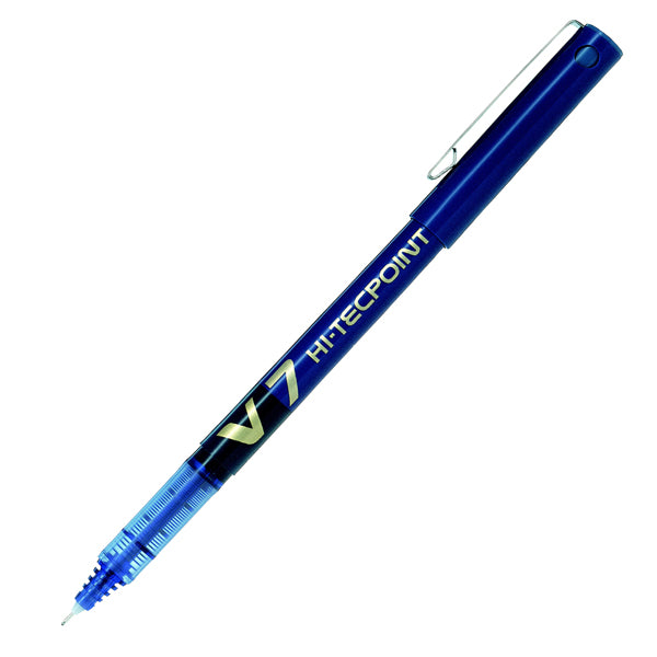 PILOT - 011711 - Roller Hi Tecpoint V7 - punta 0,7 mm - blu - Pilot