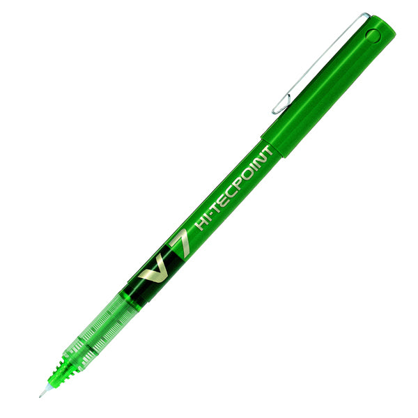 PILOT - 011713 - Roller Hi Tecpoint V7 - punta 0,7 mm - verde - Pilot