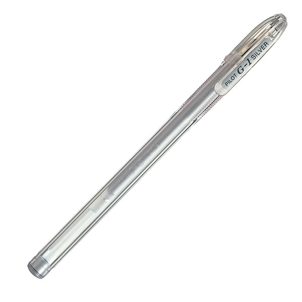 PILOT - 001682 - Penna a sfera gel G 1 - punta 0.7 mm - silver - Pilot