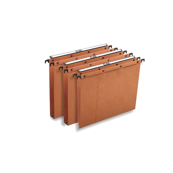 ELBA - 100330312 - Cartella sospesa - cassetto Ultimate - interasse 39 cm - fondo V - legale 37,2x25 cm - avana - Elba