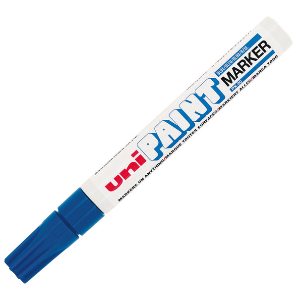 UNI MITSUBISHI - M PX20 B - Marcatore Uni Paint PX20 - punta 2,8mm - blu - Uni Mitsubishi