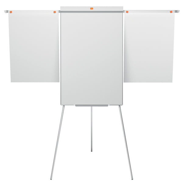 NOBO - 1901918 - Lavagna portablocco Classic con cavalletto - 100 x 68,5 cm - bracci estensibili - bianco - Nobo