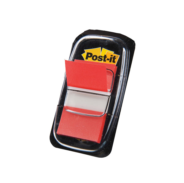 POST-IT - 7370 - Segnapagina Post it Index Medium - 680-1 - 25,4 x 43,2 mm - rosso - Post it - conf. 50 pezzi