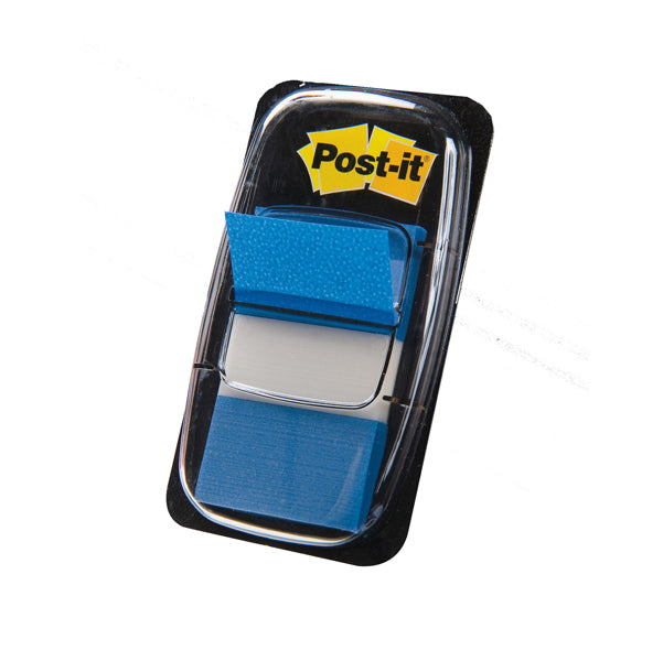 POST-IT - 7356 - Segnapagina Post it Index Medium - 680-2 - 25,4 x 43,2 mm - blu - Post it - conf. 50 pezzi