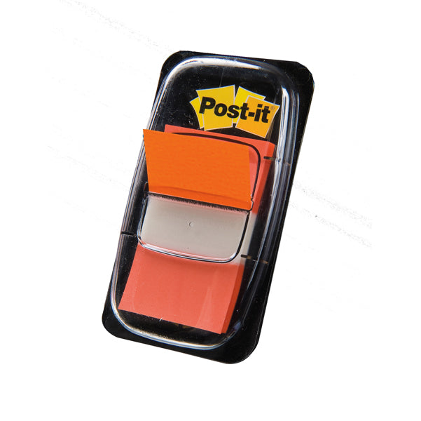 POST-IT - 4650. - Segnapagina Post it Index Medium - 680-4 - 25,4 x 43,2 mm - arancio - Post it - conf. 50 pezzi