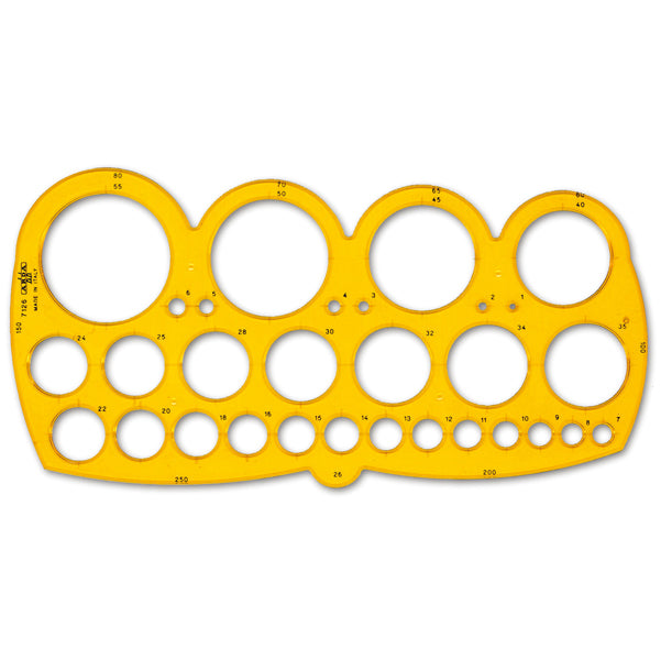 ARDA - 7126 - Maschera cerchi 7126 - 1-55mm - con smusso - Arda