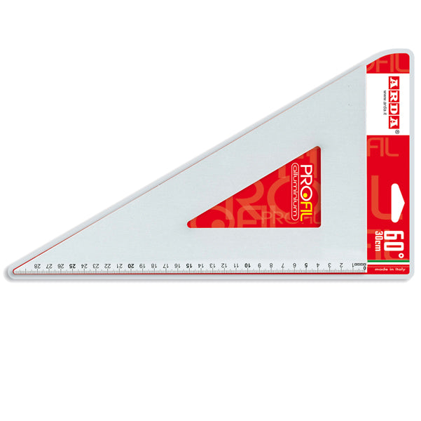 ARDA - 18132 - Squadra linea Profil - alluminio - 60gradi - 30cm - Arda