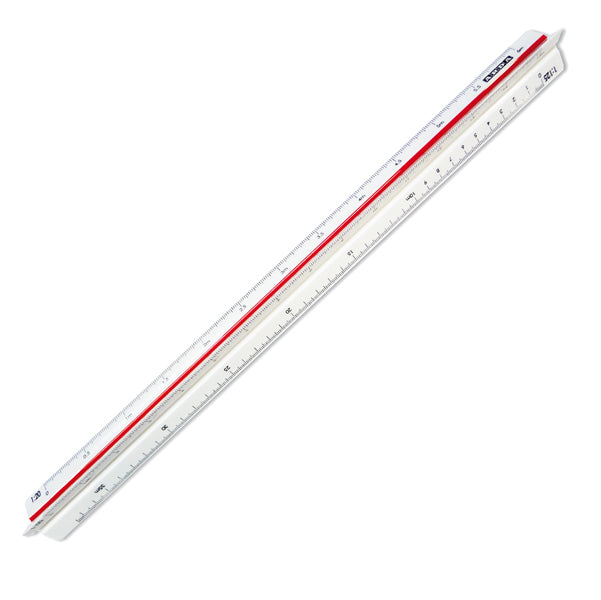 ARDA - 110 - Scalimetro Isoteck - 30cm - per arredamento - scale 1:20-25-50-75-100-125 - Arda
