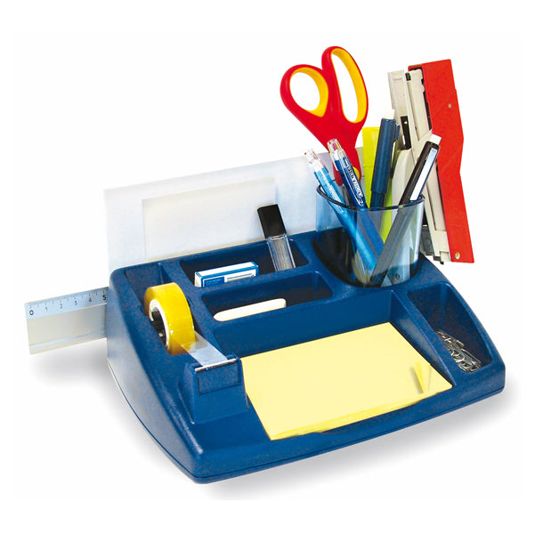ARDA - 4121A - Portacancelleria Oliver - 25x21x10 cm - blu - Arda