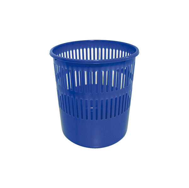 ARDA - 4119A - Cestino gettacarte - traforato - 12 L - blu - Arda