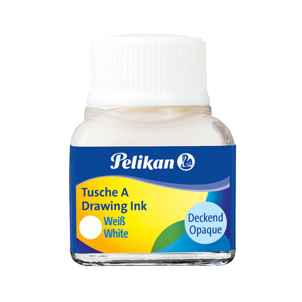 PELIKAN - 201673 - Inchiostro di china 523 - 10ml - bianco 18 - Pelikan