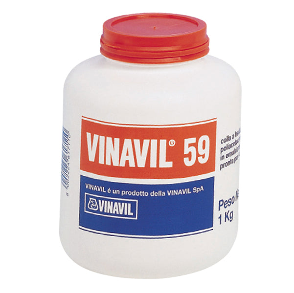 UHU - D0646 - Colla vinilica 59 - 1 kg - bianco - Vinavil