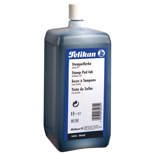 PELIKAN - PK 351296 - Inchiostro - 1 L - senza olio - nero - Pelikan