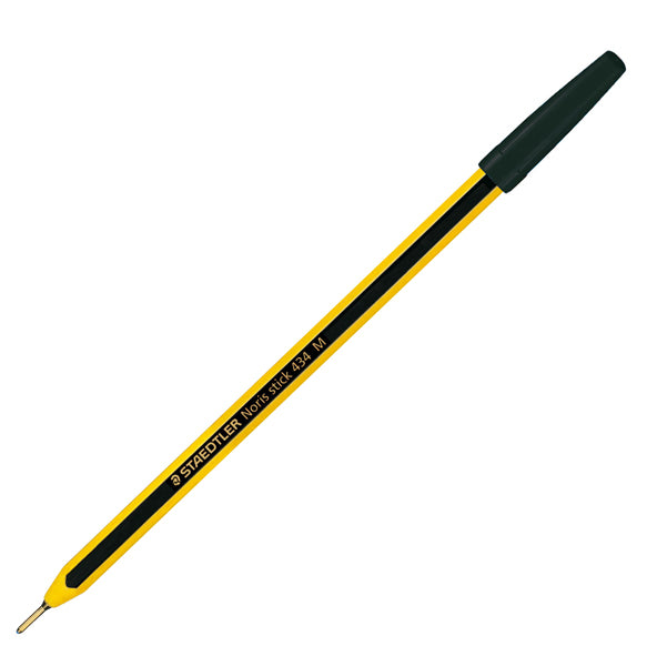 STAEDTLER - 43409 - Penna a sfera Noris Stick - punta 1,0mm - nero - Staedtler - conf. 20 pz