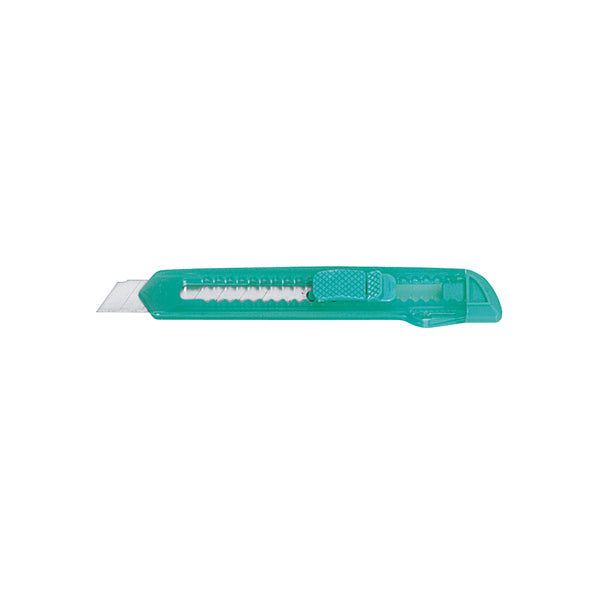 LEBEZ - 9006 - Cutter con bloccalama - 18 mm - Lebez - conf. 20 pezzi