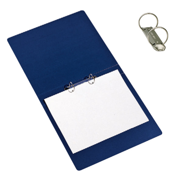 CART. GARDA - CG0382PBXXXAC01 - Raccoglitore Presspan - 2 anelli 25 mm - dorso 3 cm - 25x33 cm - blu - Cartotecnica del Garda