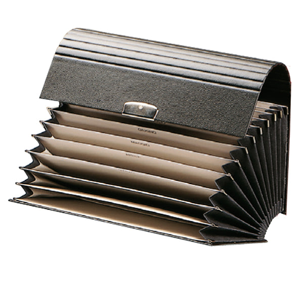 FRASCHINI - 605E - Portacambiali a soffietto - 12 tasche Gen-Dic - 28x13 cm - colori assortiti - Fraschini