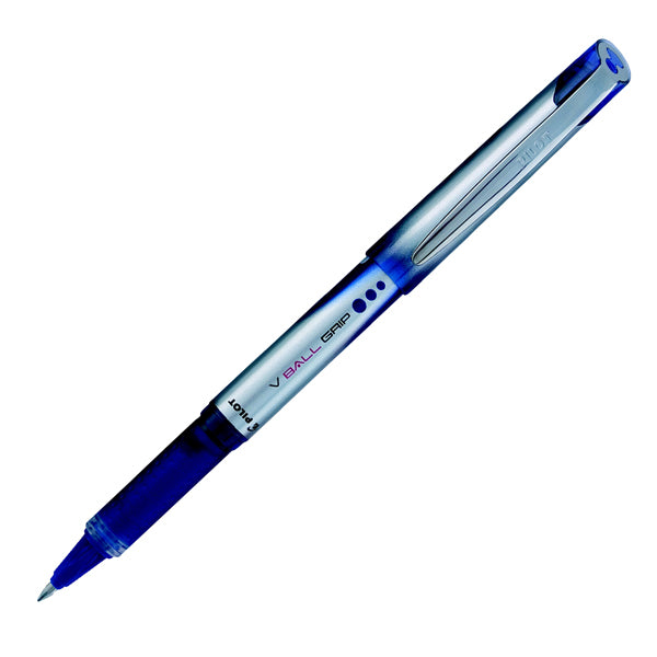PILOT - 011271 - Roller V Ball Grip - punta 0,7mm - blu - Pilot