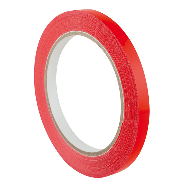 EUROCEL - 000401063 - Nastro adesivo 350 - 9 mm - PVC - rosso - Eurocel - rotolo da 66 m