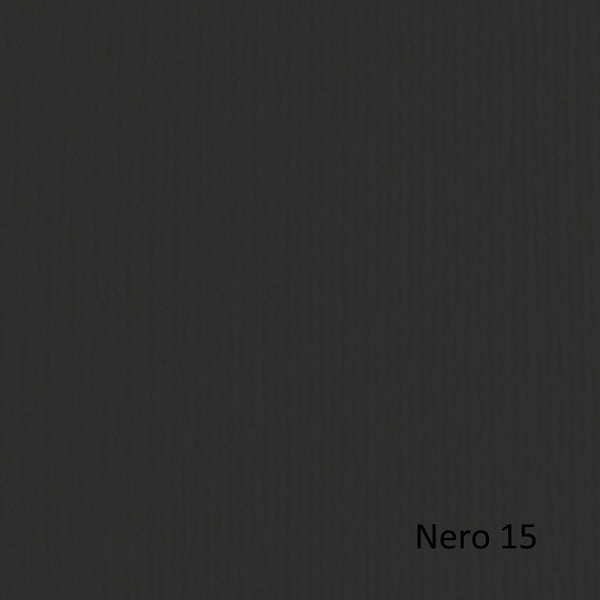 FABRIANO - 46470115 - Cartoncino Elle Erre - 70x100cm - 220gr - nero 115 - Fabriano - blister 10 fogli