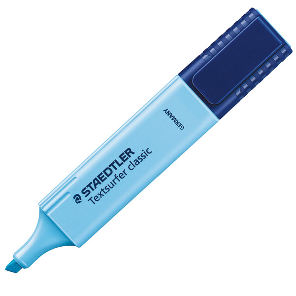 STAEDTLER - 364-3 - Evidenziatore Textsurfer Classic - punta a scalpello - tratto 1,0-5,0mm - azzurro - Staedtler