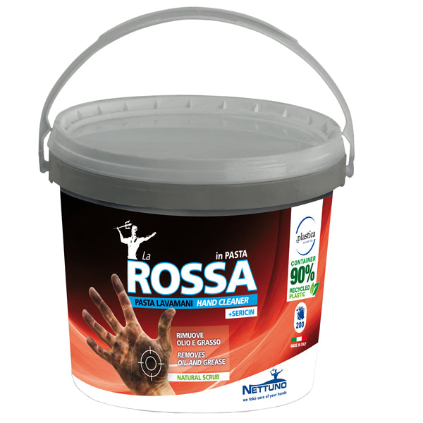 NETTUNO - 00672 - Pasta lavamani La Rossa - al sandalo-pachouli - Nettuno - secchiello da 5 L