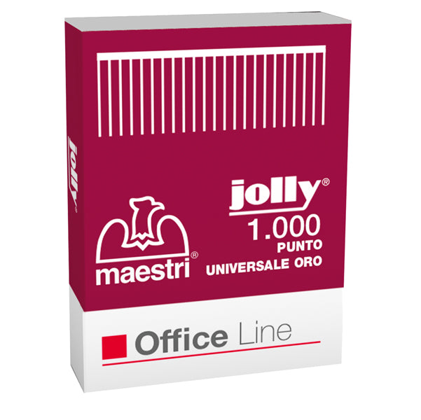 RO-MA - 1001121 - Punti Jolly Oro - 6-4 - oro - Romeo Maestri - conf. 1000 pezzi
