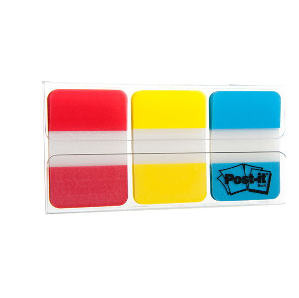 POST-IT - 77984 - Segnapagina Post it Index Strong Medium - 686-RYB - 25 x 38 mm - colori classici - Post it - conf. 66 pezzi