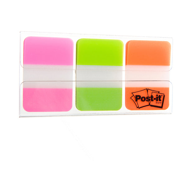 POST-IT - 74474 - Segnapagina Post it Index Strong Medium - 686-PGOEU - 25 x 38 mm - colori vivaci - Post it - conf. 66 pezzi