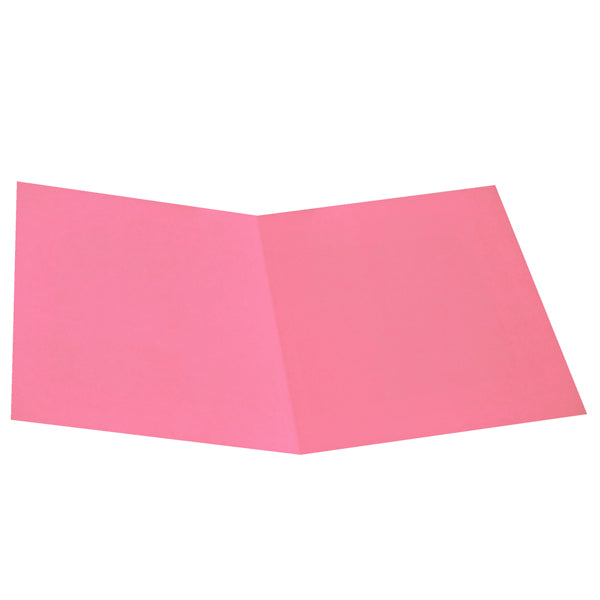 CART. GARDA - CG0113MFXXXAK11 - Cartelline semplici - senza stampa - cartoncino Manilla 145 gr - 25x34 cm - rosa - Cartotecnica del Garda - conf. 100 pezzi