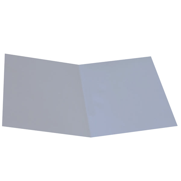 CART. GARDA - CG0113MFXXXAK09 - Cartelline semplici - senza stampa - cartoncino Manilla 145 g - 25x34 cm - grigio - Cartotecnica del Garda - conf. 100 pezzi