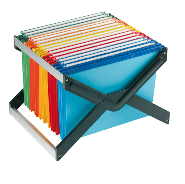 BERTESI - LUXOR 1 MX 10P1 - Supporto per cartelle sospese Luxor - con 10 cartelle Joker interasse 33 cm - 41x27,5x32 cm - colori assortiti - Bertesi