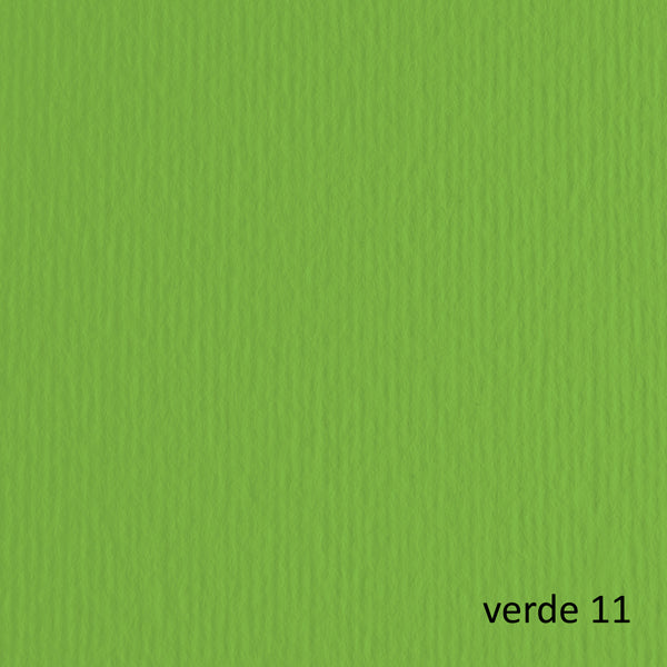 FABRIANO - 42450711 - Cartoncino Elle Erre - 50x70cm - 220gr - verde 111 - Fabriano - blister 20 fogli