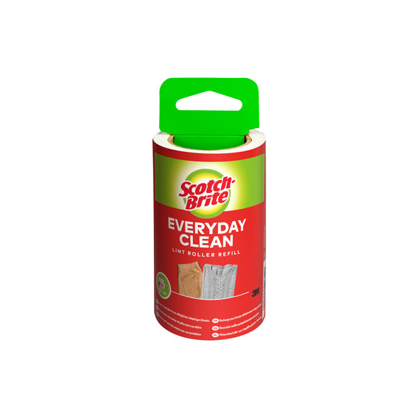 SCOTCH-BRITE - 49194 - Ricambio LR2 per spazzola adesiva LR1 - 9,1 cm - 56 fogli - Scotch Brite