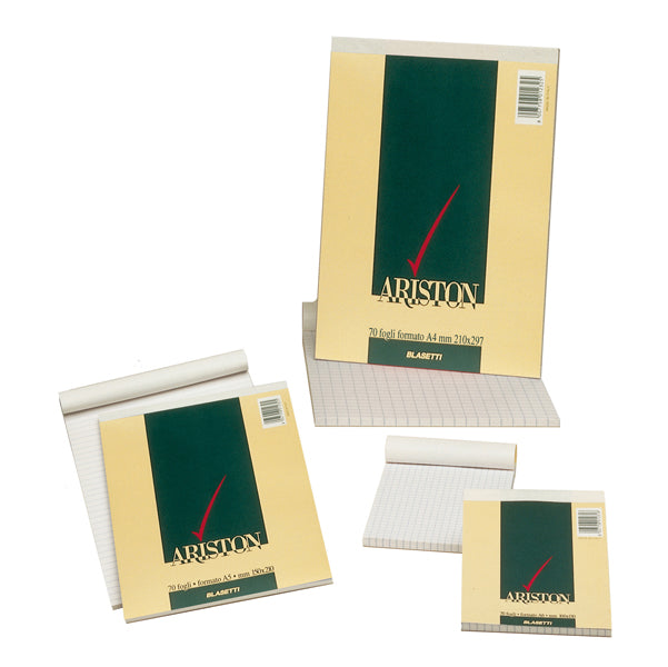 BLASETTI - 1065 - Blocco note Ariston - 5mm - 100 x 150mm - 60gr - 70 fogli - Blasetti