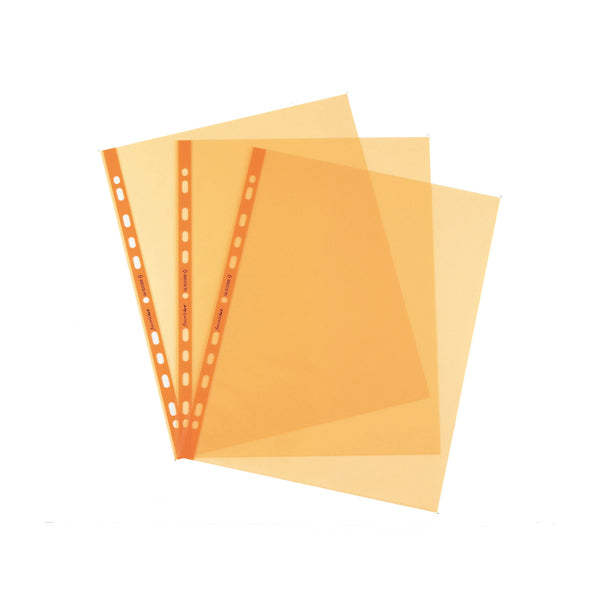 FAVORIT - 100206798 - Buste forate Favorit Art - Superior - liscio - 22x30 cm - arancio - Favorit - conf. 25 pezzi