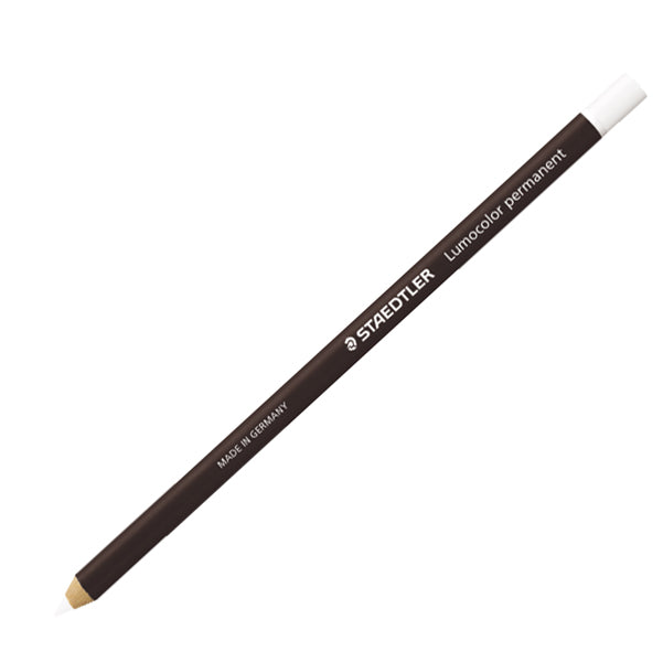 STAEDTLER - 10820-0 - Matita Lumocolor Glasochrom - permanente - bianco - Staedtler