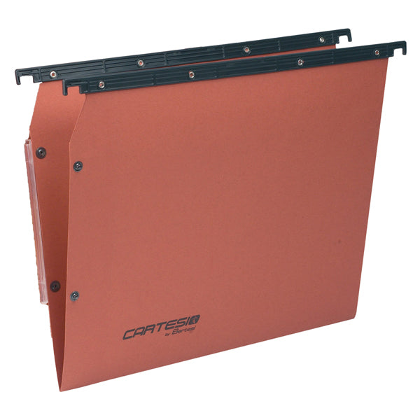 BERTESI - 314M LINK-A2 - Cartella sospesa Cartesio Plus - armadio - interasse 33 cm - fondo V - 32,6x28 cm - arancio - Bertesi