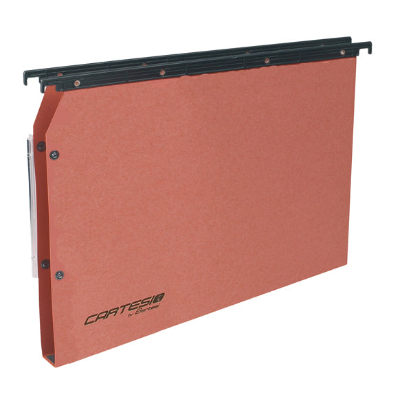 BERTESI - 314M LINK5-A2 - Cartella sospesa Cartesio Plus - armadio - interasse 33 cm - fondo U 50 mm - 32,6x28 cm - arancio - Bertesi