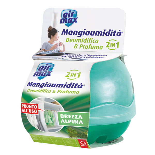 AIR MAX - D0122 - Kit MangiaumiditA' 2 in 1 Deo Brezza Alpina - 40 gr - Air Max